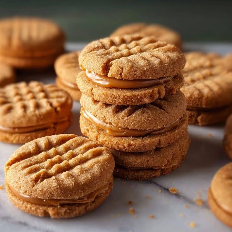Peanut Butter Sandwich Cookies Recipe