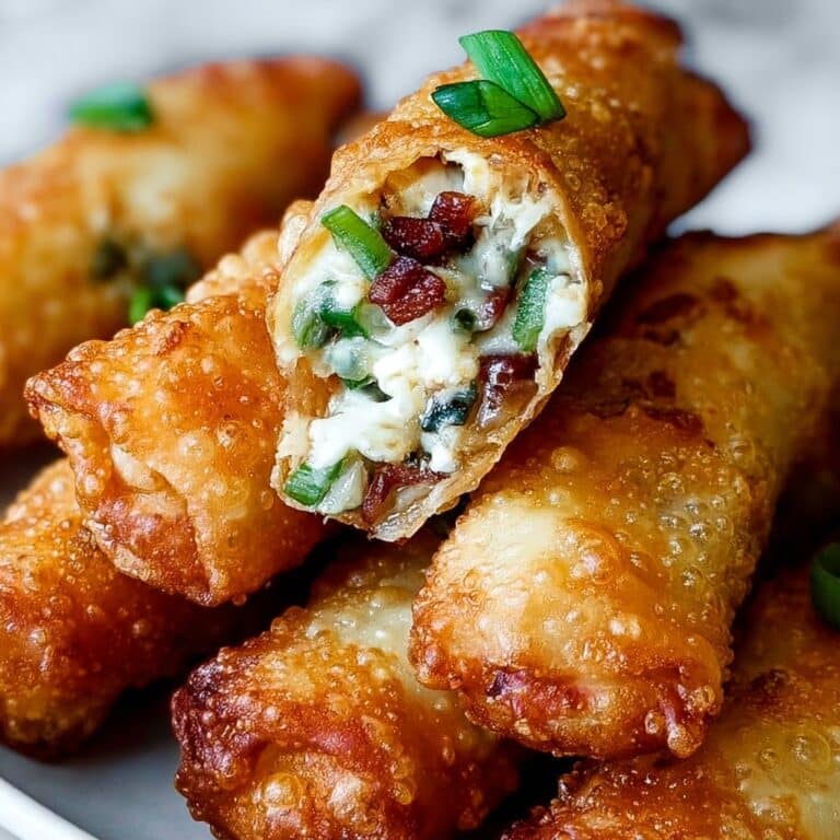 Jalapeno Popper Egg Rolls Recipe
