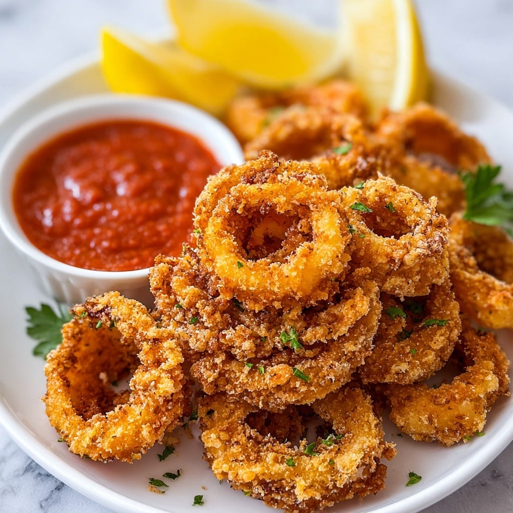 Crispy Fried Calamari Recipe