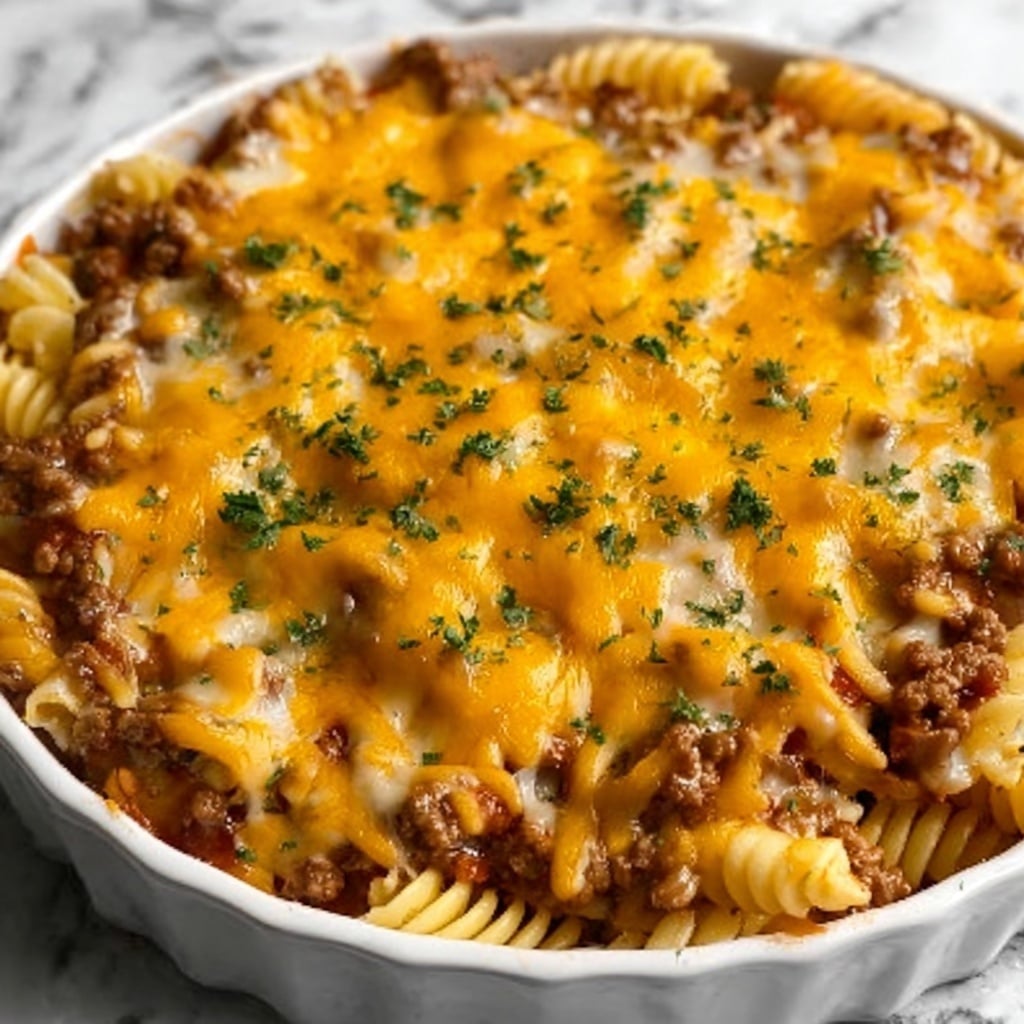 Cheeseburger French Fry Bake Recipe - Recipe Image