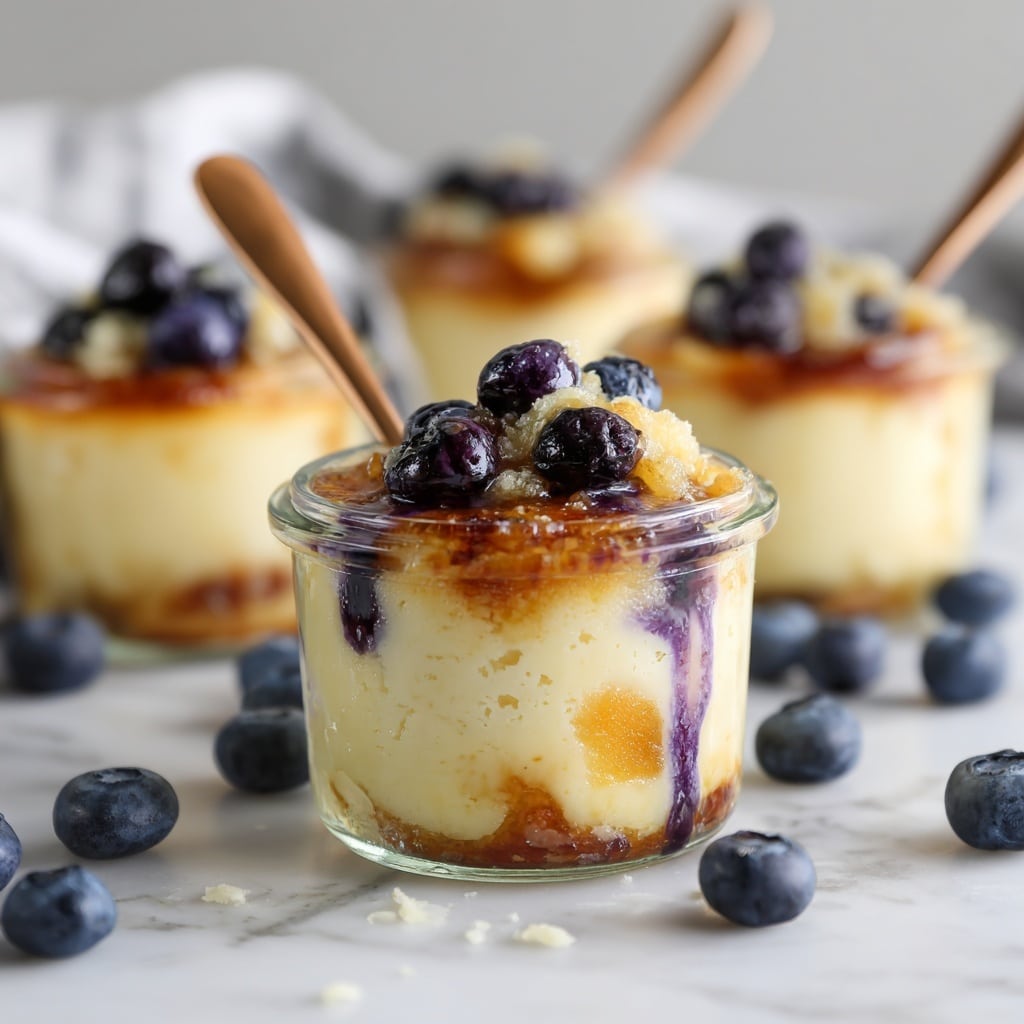 High Protein Cheesecake Jars with Fruit Toppings Recipe - Recipe Image