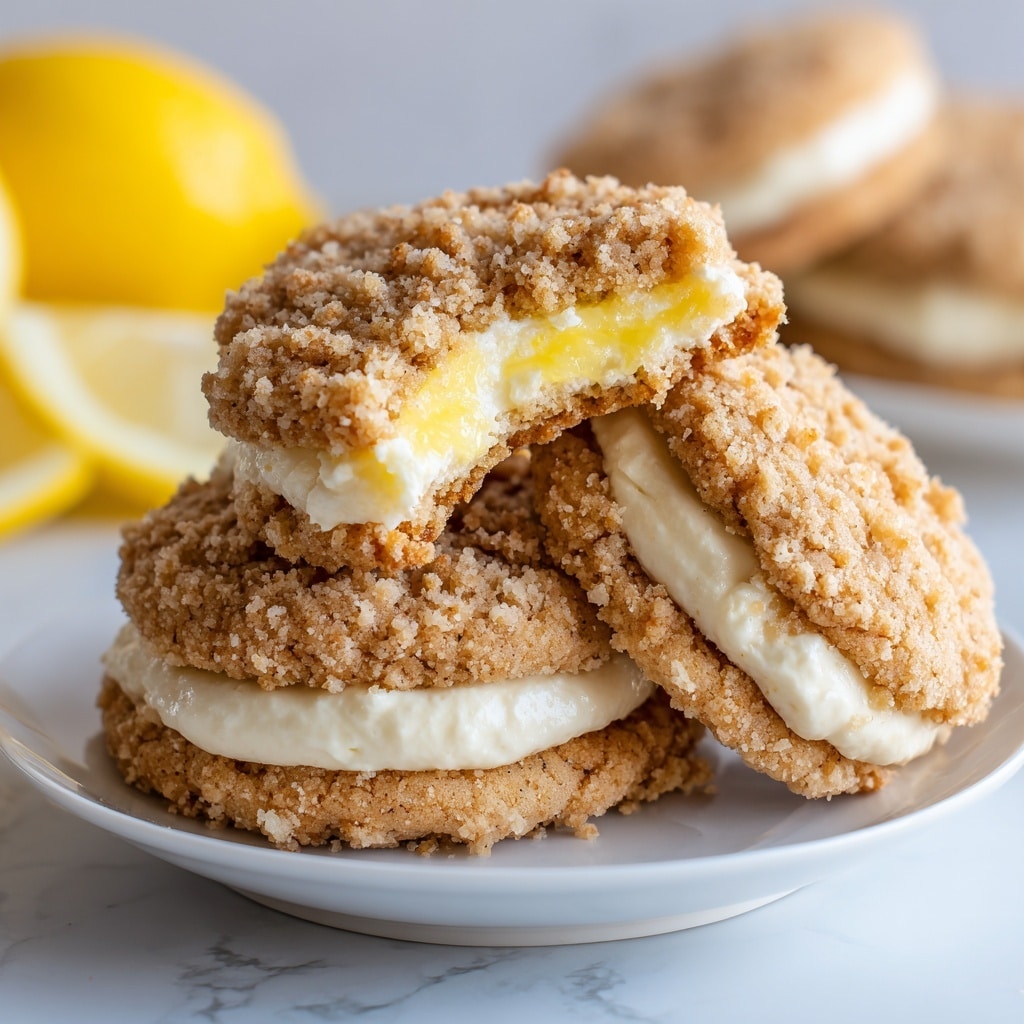 Zesty Lemon Cheesecake Cookies Recipe - Recipe Image