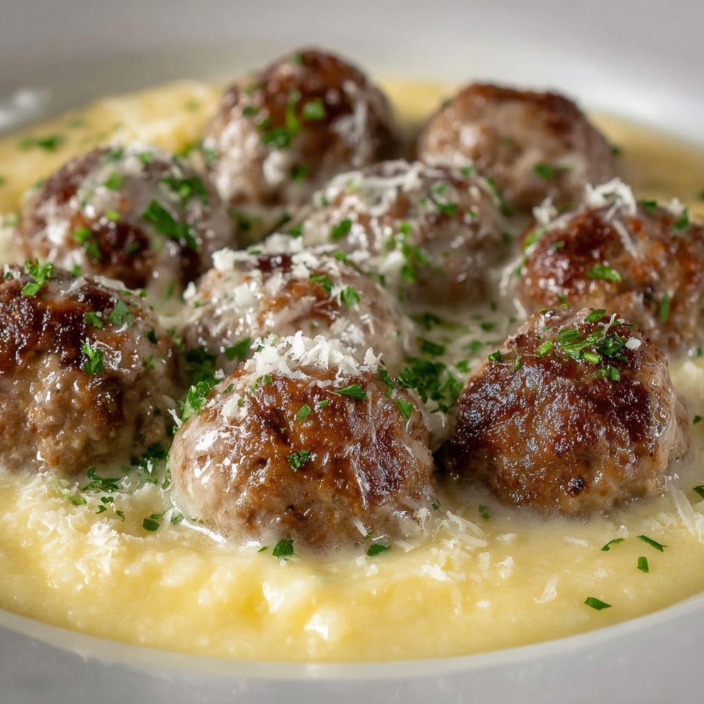 Crock Pot French Onion Meatballs Recipe - Recipe Image