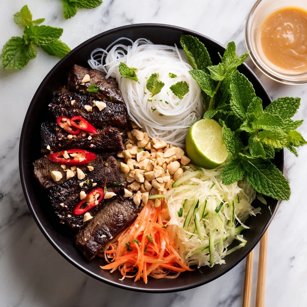 Vietnamese Vermicelli Noodle Salad Recipe - Recipe Image