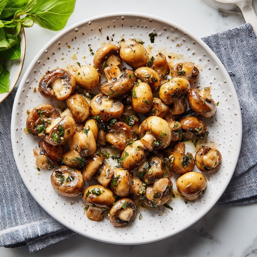 Air Fryer Mushrooms Recipe - Recipe Image