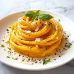 Creamy Tomato Pasta Sauce with Garlic and Basil Recipe