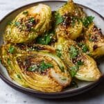 Miso Butter Roasted Cabbage Wedges Recipe