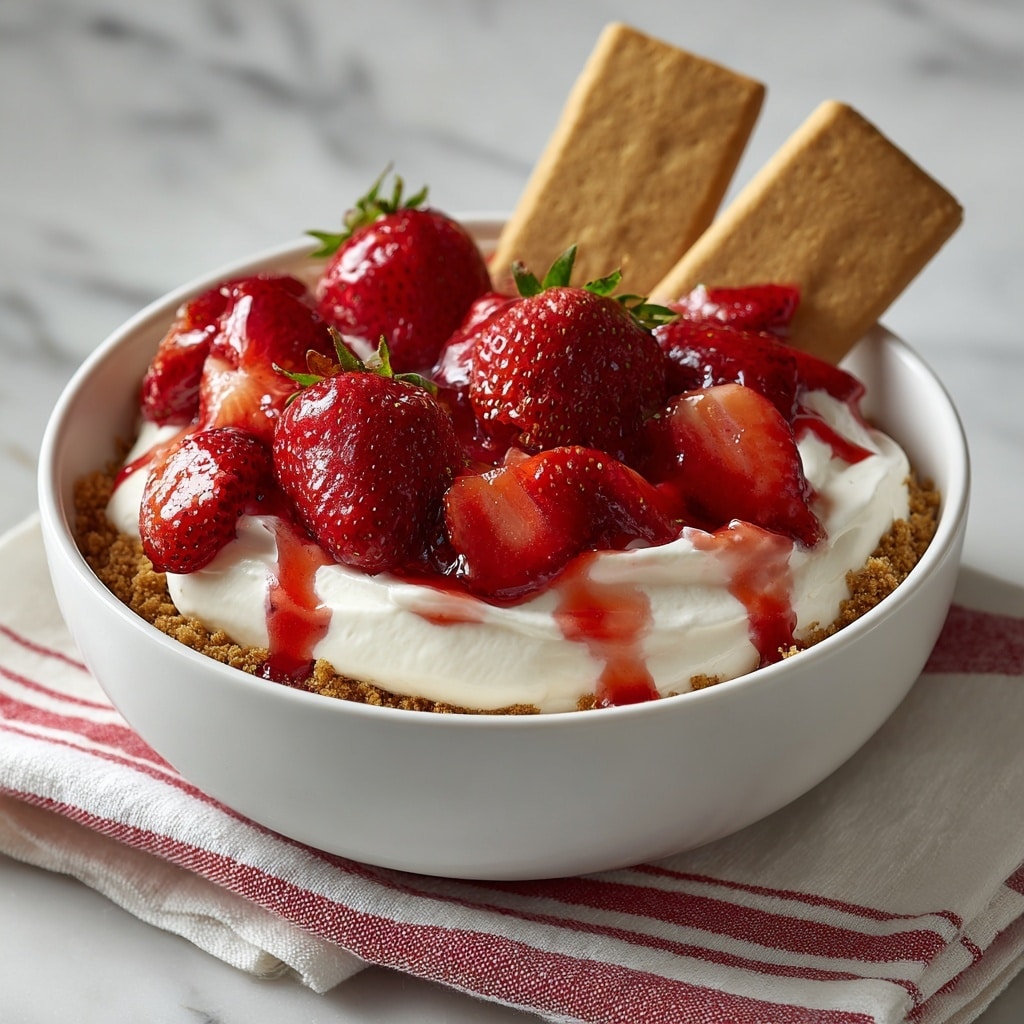 Strawberry Cheesecake Dip Recipe - Recipe Image