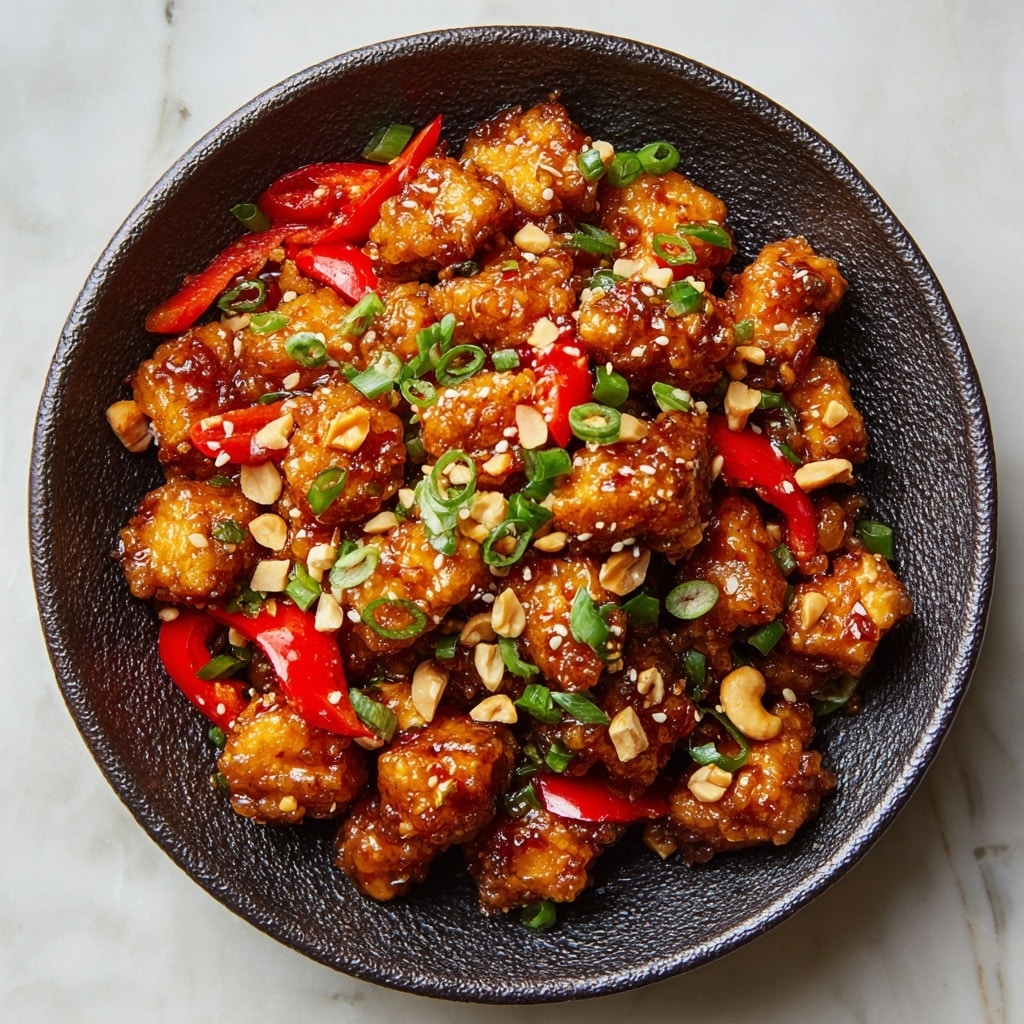 Vegan Cashew Tofu Recipe - Recipe Image