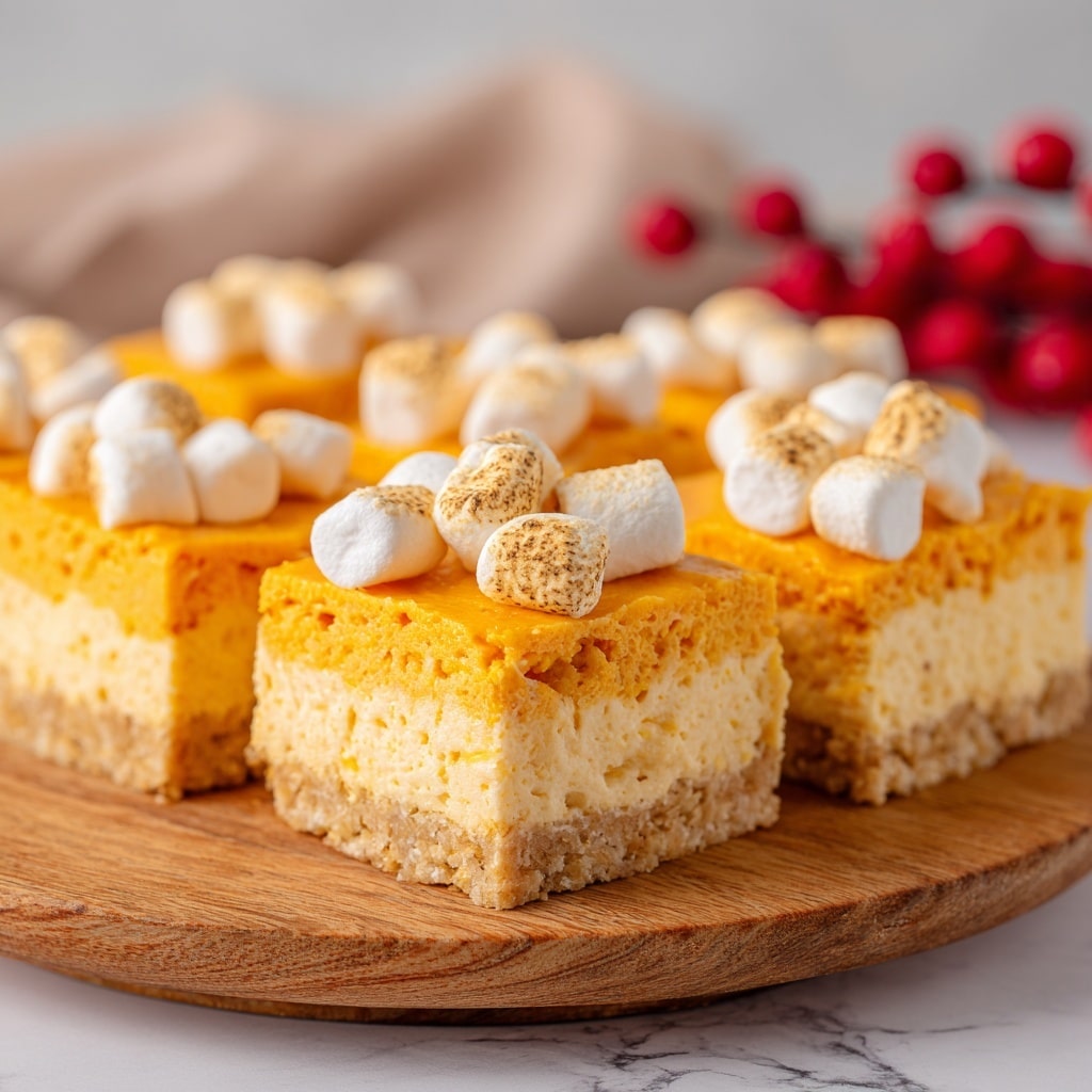 Sweet Potato Pie Bars Recipe - Recipe Image