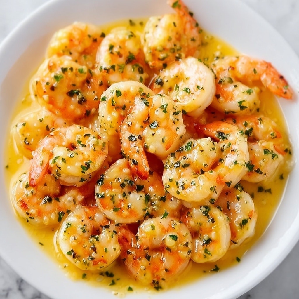 Spanish Garlic Shrimp with Saffron Recipe - Recipe Image