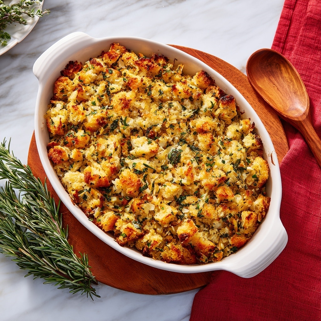 Sausage, Apple, and Cranberry Stuffing Recipe