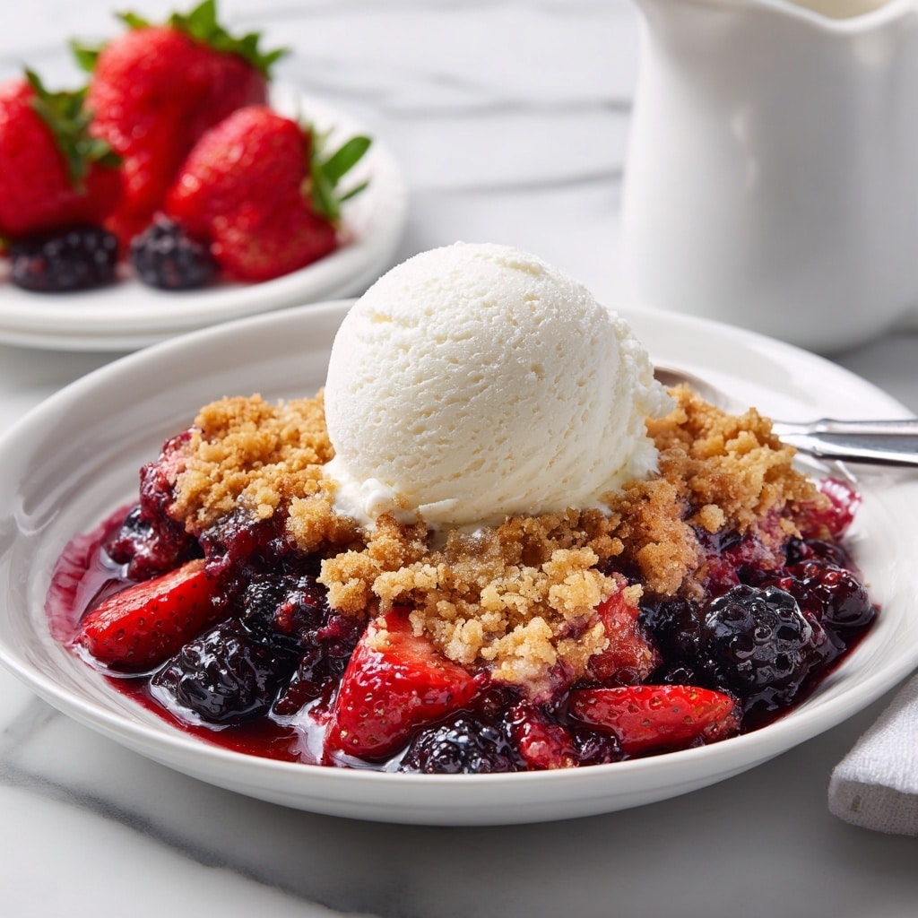 Mixed Berry Cobbler Recipe - Recipe Image