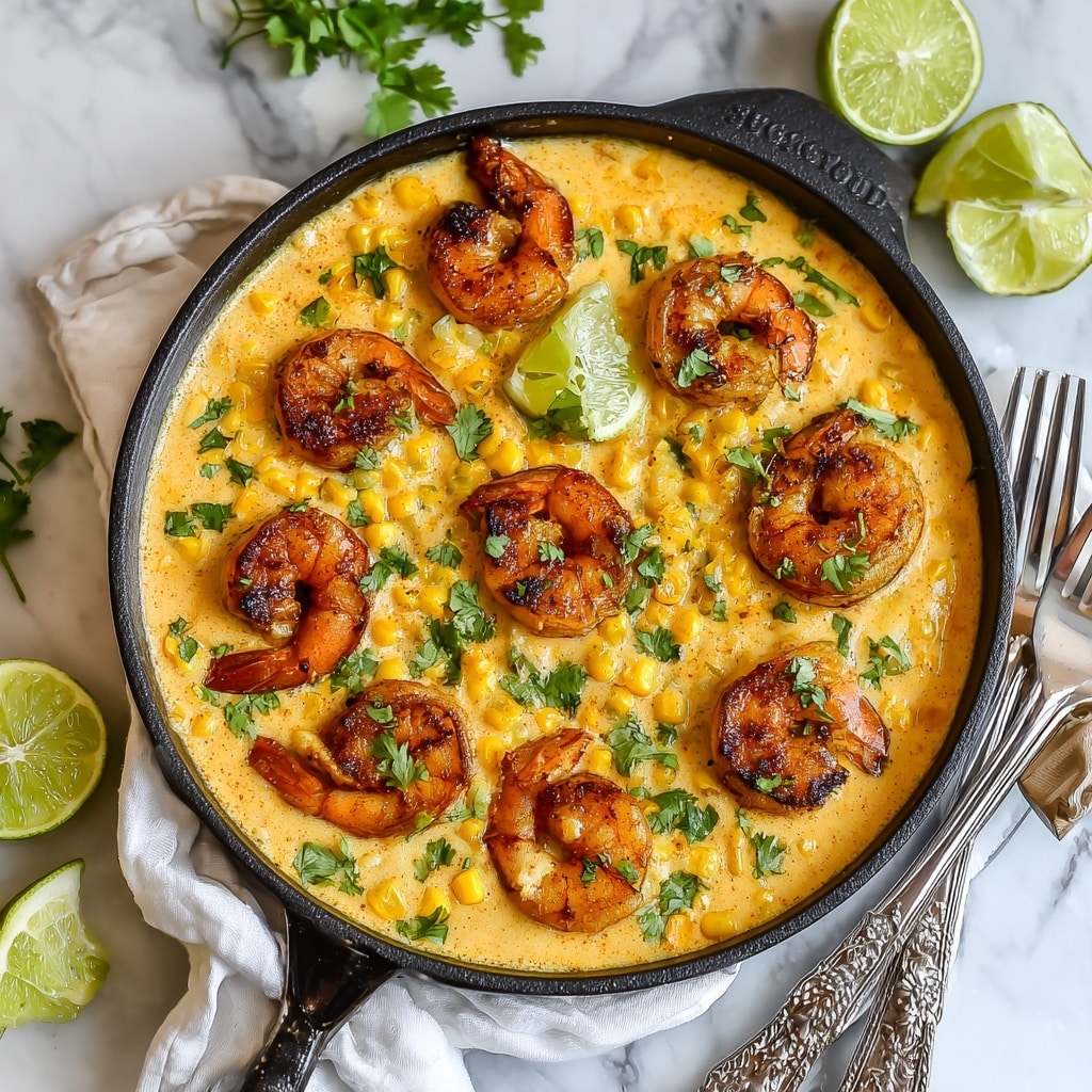Shrimp and Creamed Corn Recipe - Recipe Image
