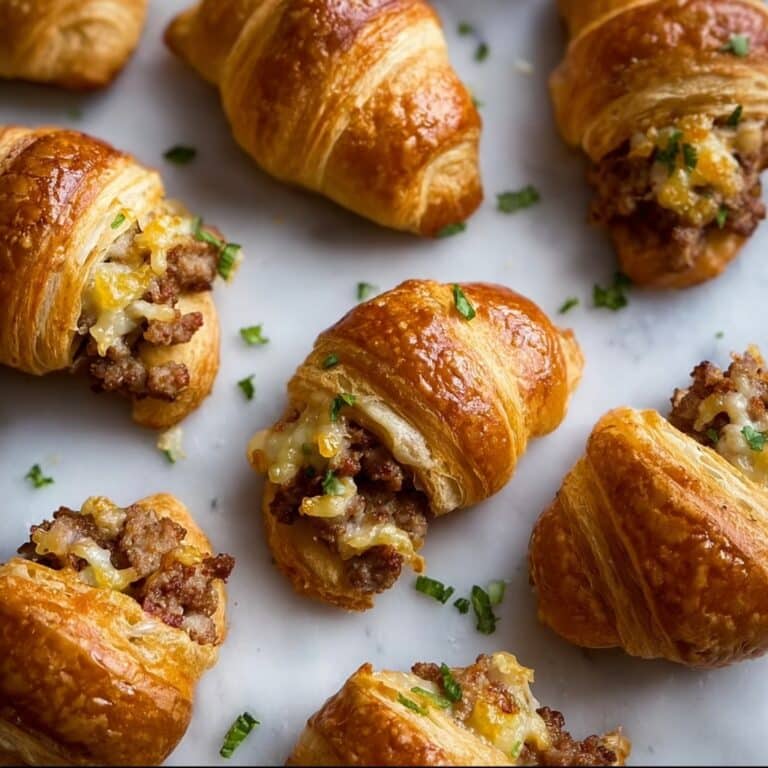 Sausage Cream Cheese Crescents Recipe