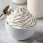 Homemade Whipped Cream Recipe