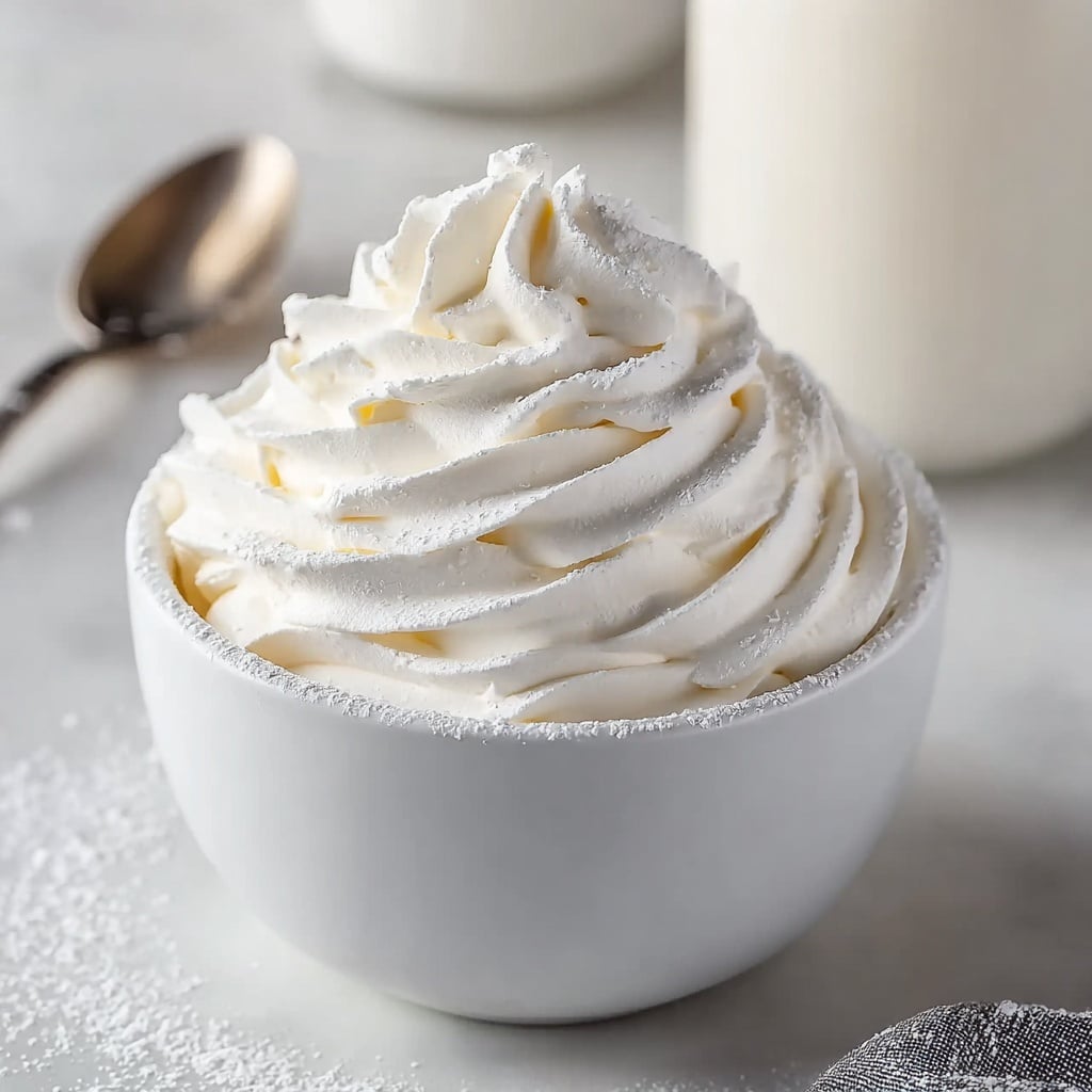 Homemade Whipped Cream Recipe