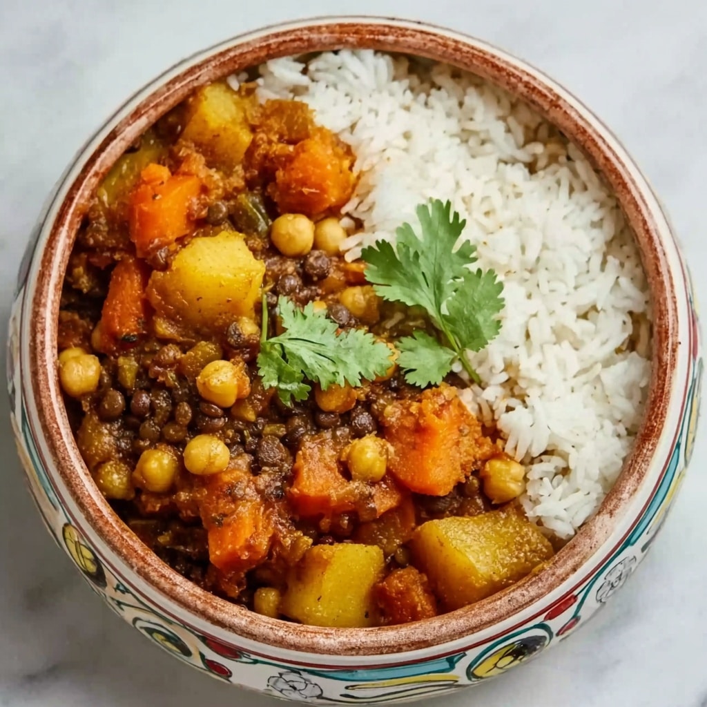 Sweet Potato and Chickpea Slow Cooker Tagine Recipe - Recipe Image
