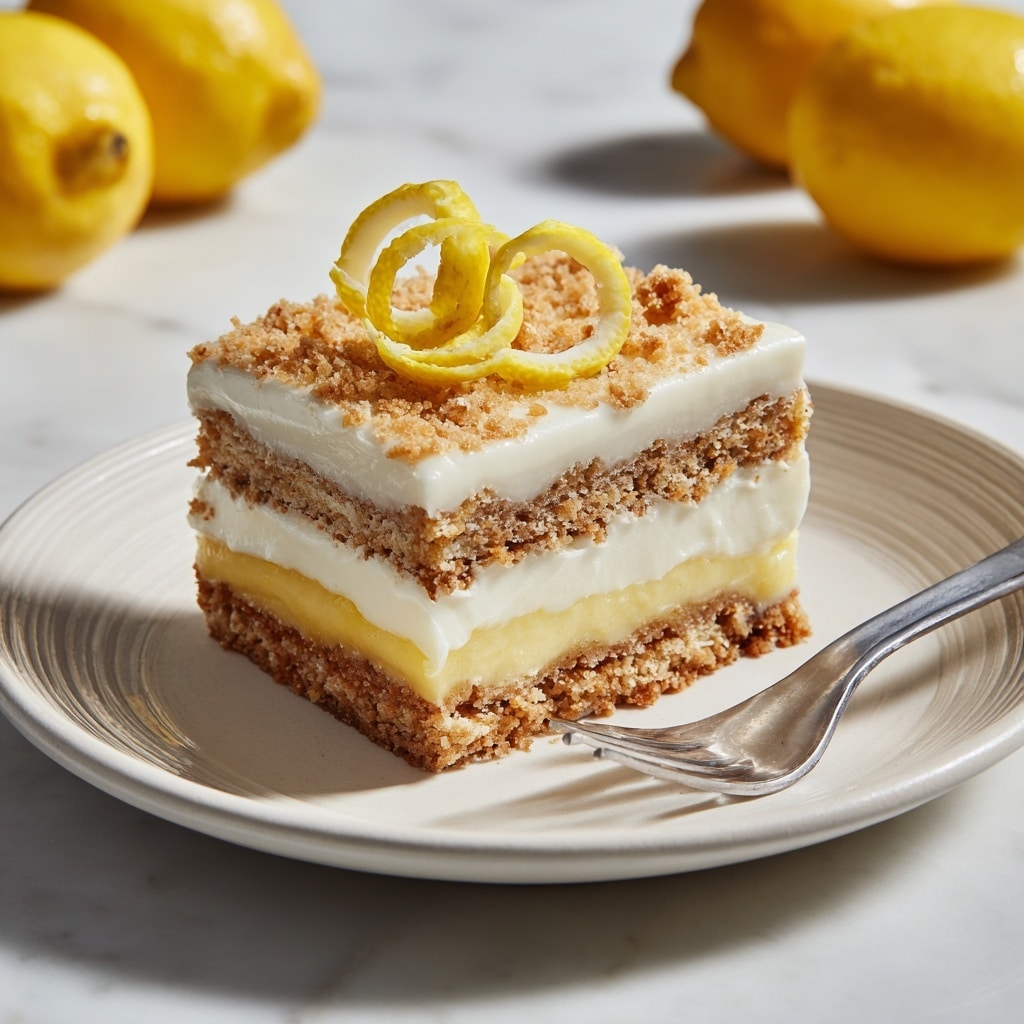 Lemon Icebox Cake Recipe - Recipe Image