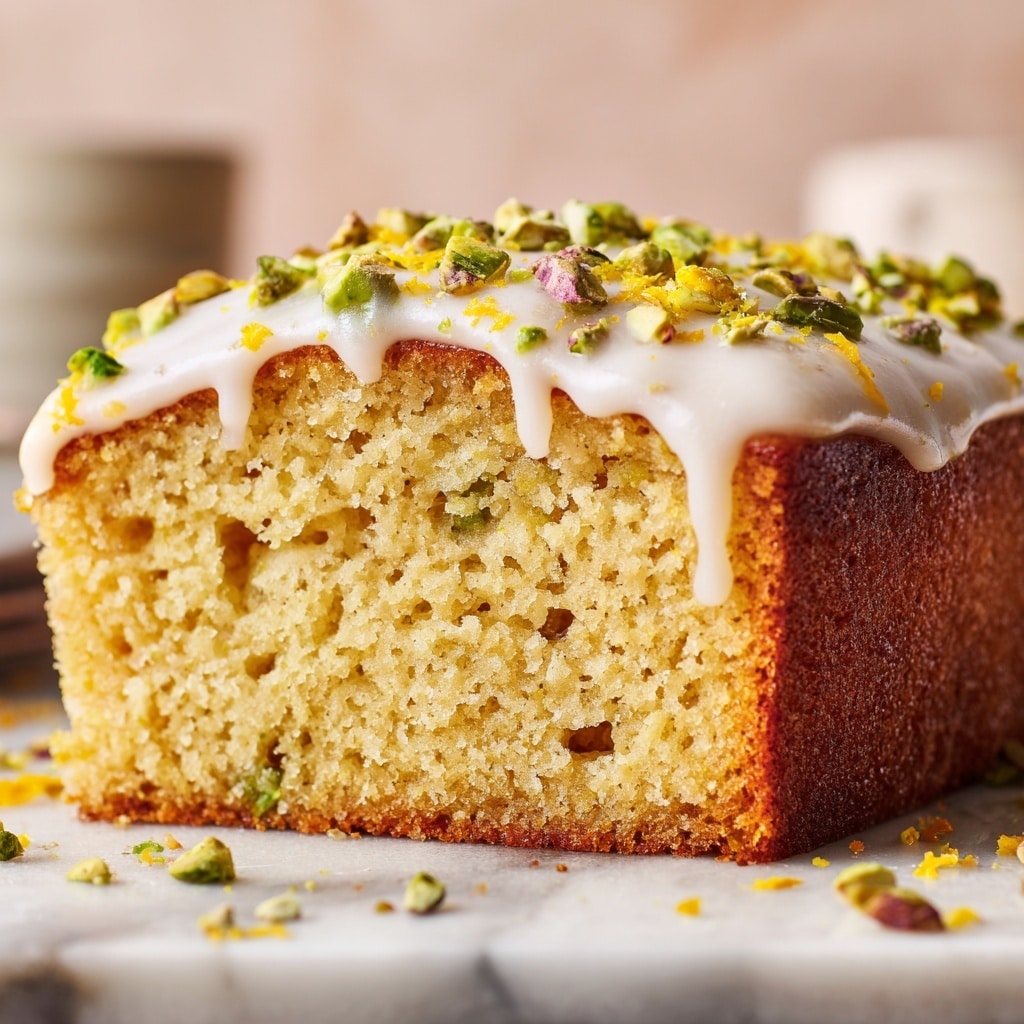 Pistachio Lemon Loaf Cake Recipe 6 Pistachio Lemon Loaf Cake Recipe - Recipe Image