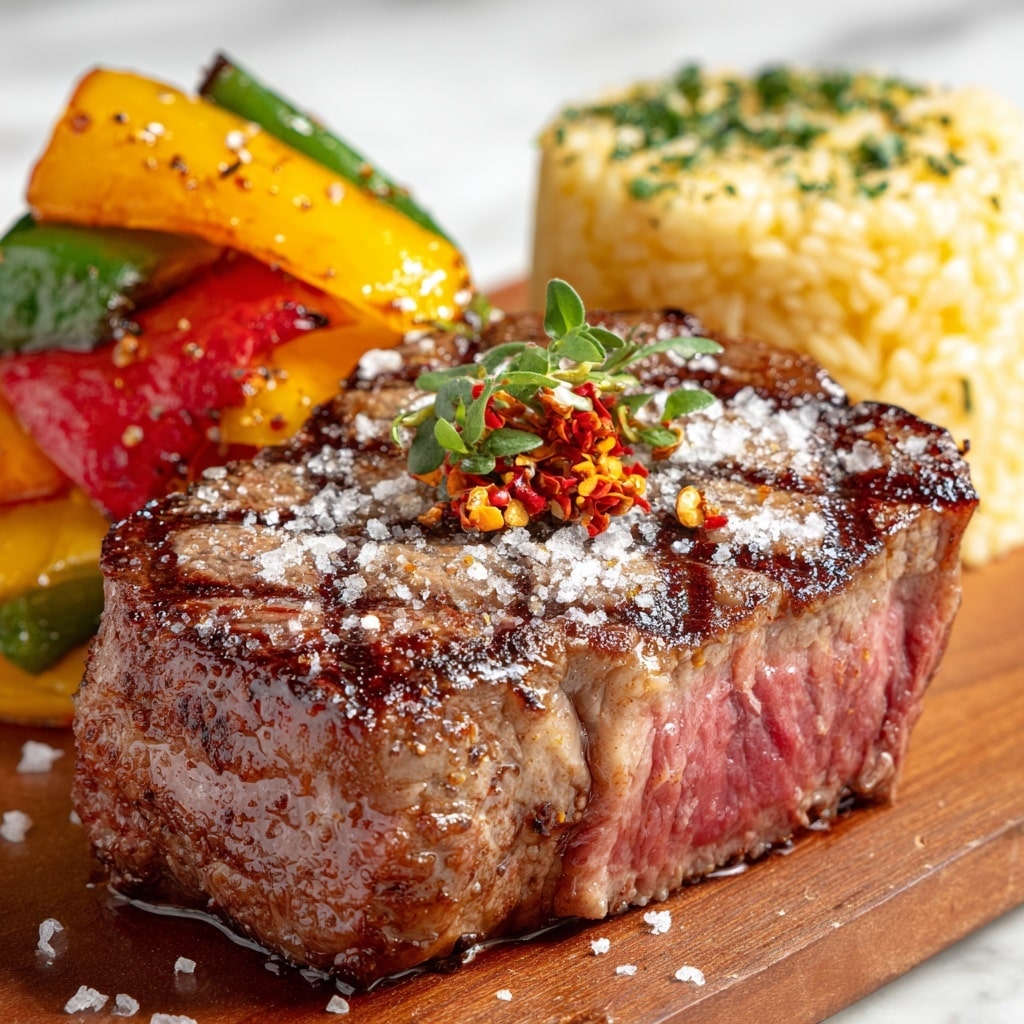 Pepper Steak with Bell Peppers and Onion Recipe - Recipe Image