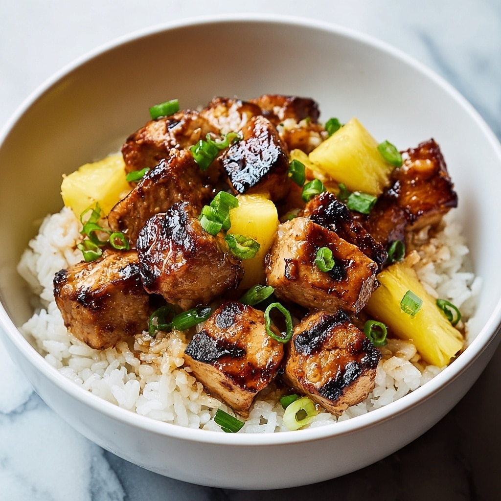 Tropical Pineapple Chicken & Rice Delight: A Flavorful Island-Inspired Meal Recipe - Recipe Image