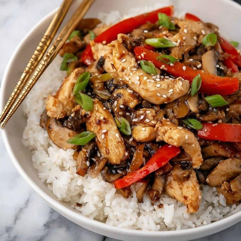 Chicken Mushroom Stir Fry Recipe