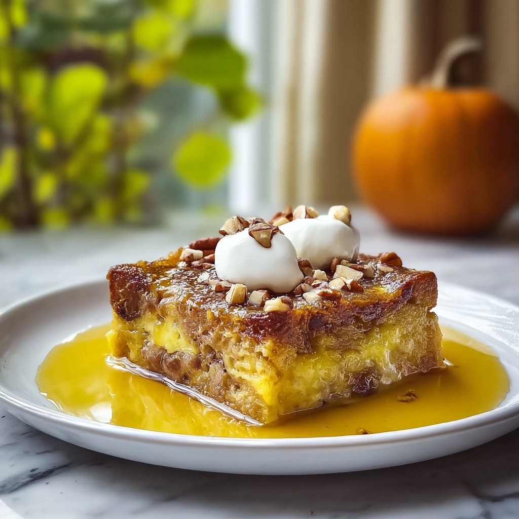 Best Ever Pumpkin Bread Pudding Recipe