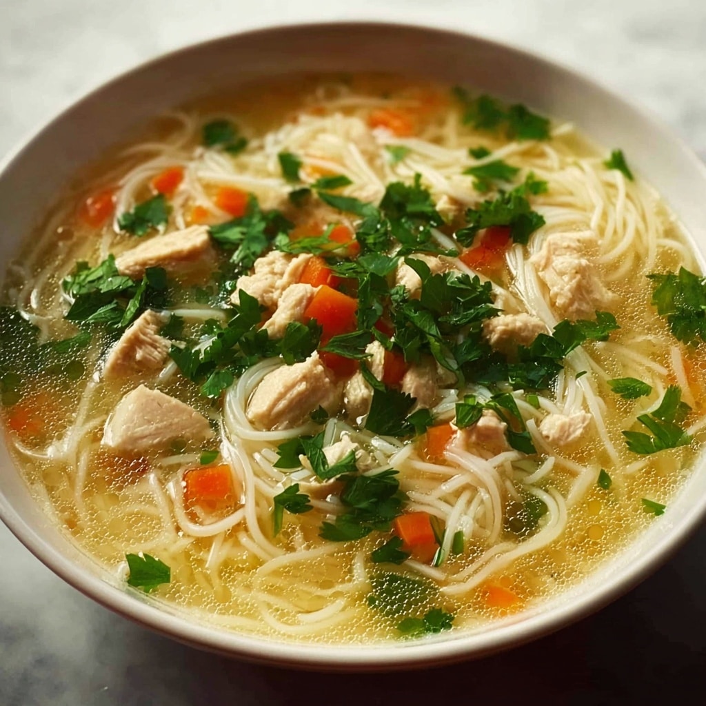 Easy Chicken Vermicelli Soup That Warms the Soul in Just 30 Minutes Recipe