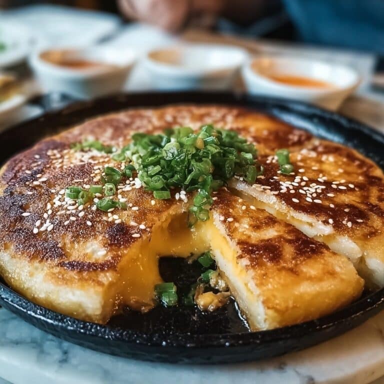 Korean Cheese Pancake Recipe