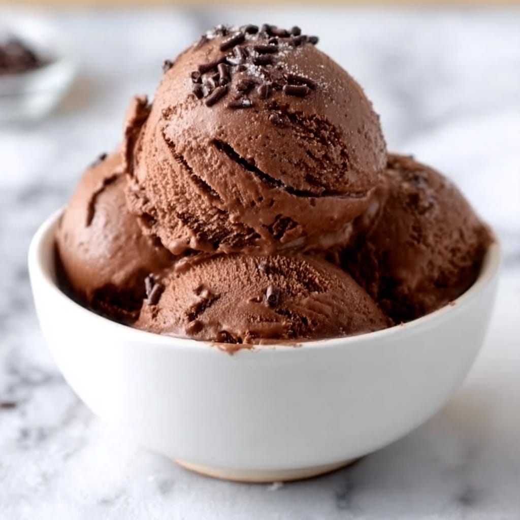 Double Chocolate Ice Cream Recipe - Recipe Image