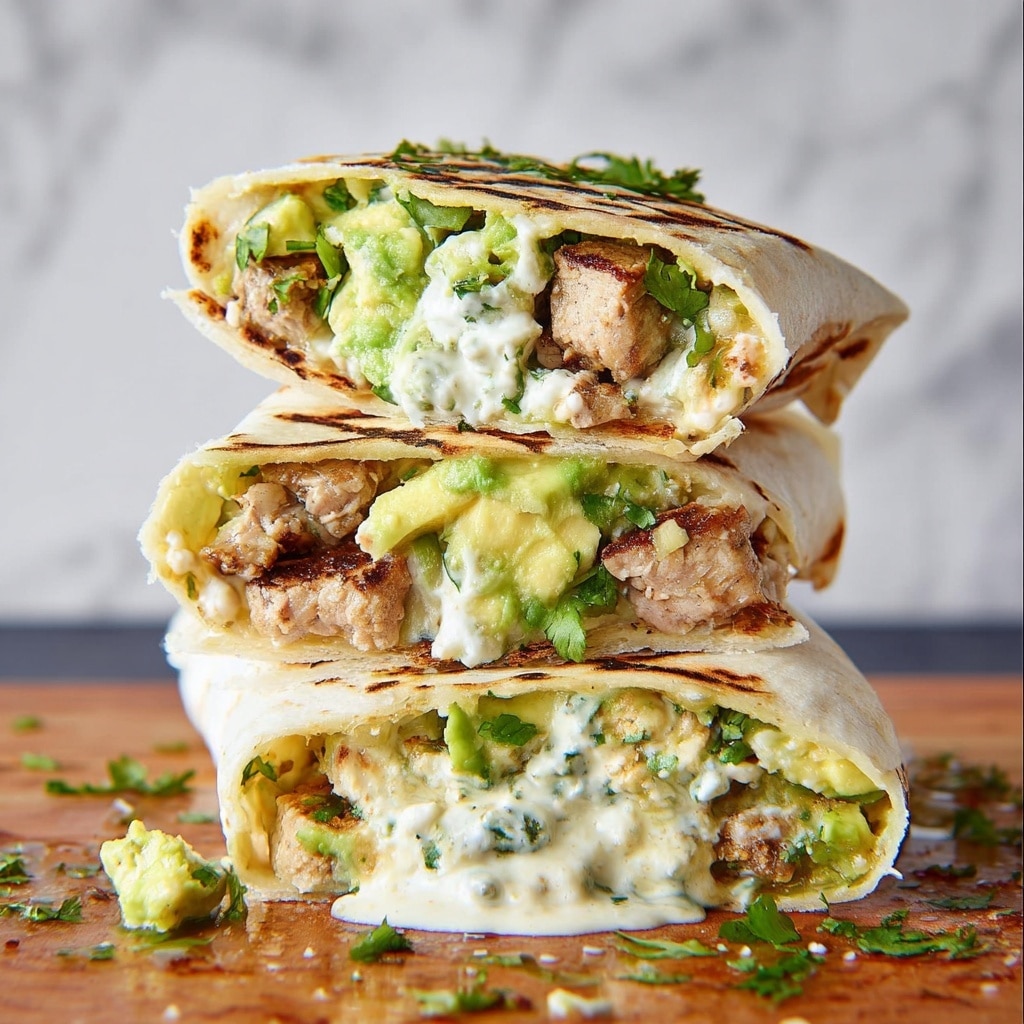 Chicken and Avocado Burritos Recipe - Recipe Image
