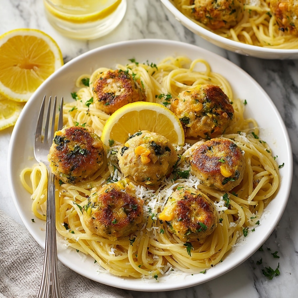 Chicken Piccata Meatballs Recipe - Recipe Image