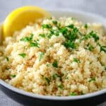Garlic Butter Cauliflower Rice Recipe