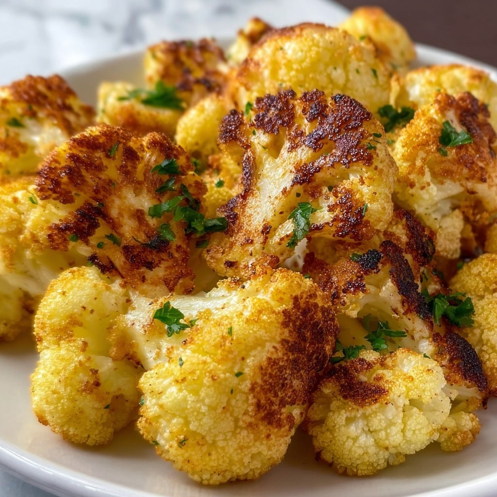 Crispy Roasted Cauliflower Recipe