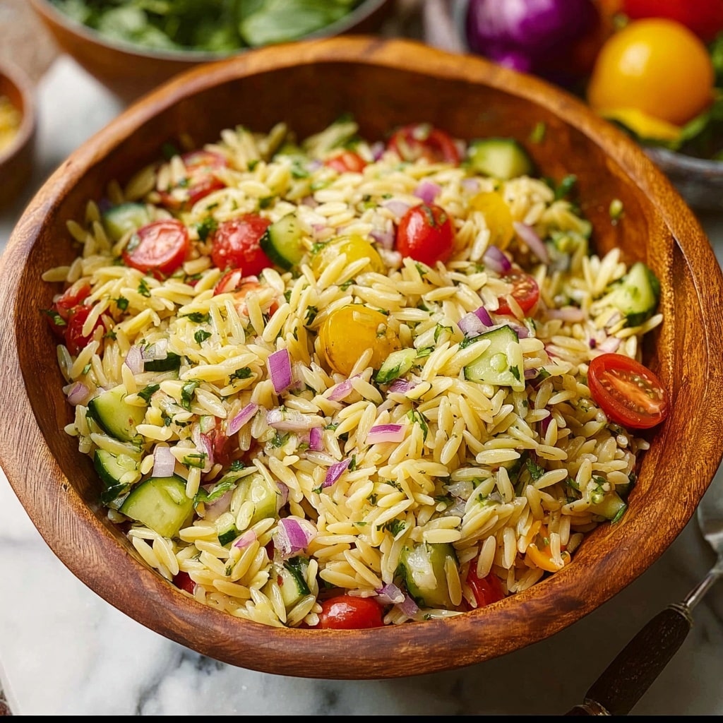 Best Orzo Pasta Salad Recipe