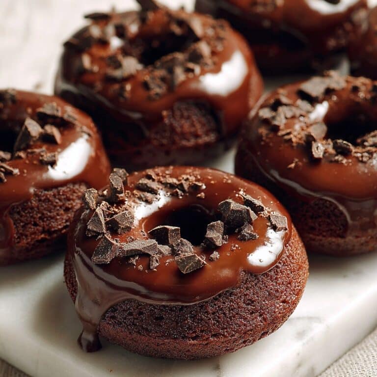 Irresistible Chocolate Cake Donuts Recipe