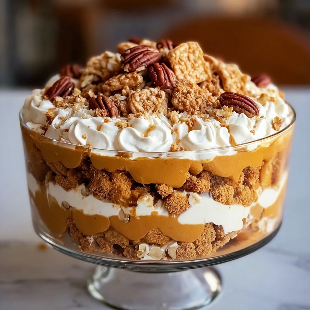 Maple Pecan & Pumpkin Cheesecake Trifle Recipe
