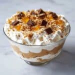 Cookie Salad with Vanilla Pudding, Fruit, and Fudge Stripe Cookies Recipe