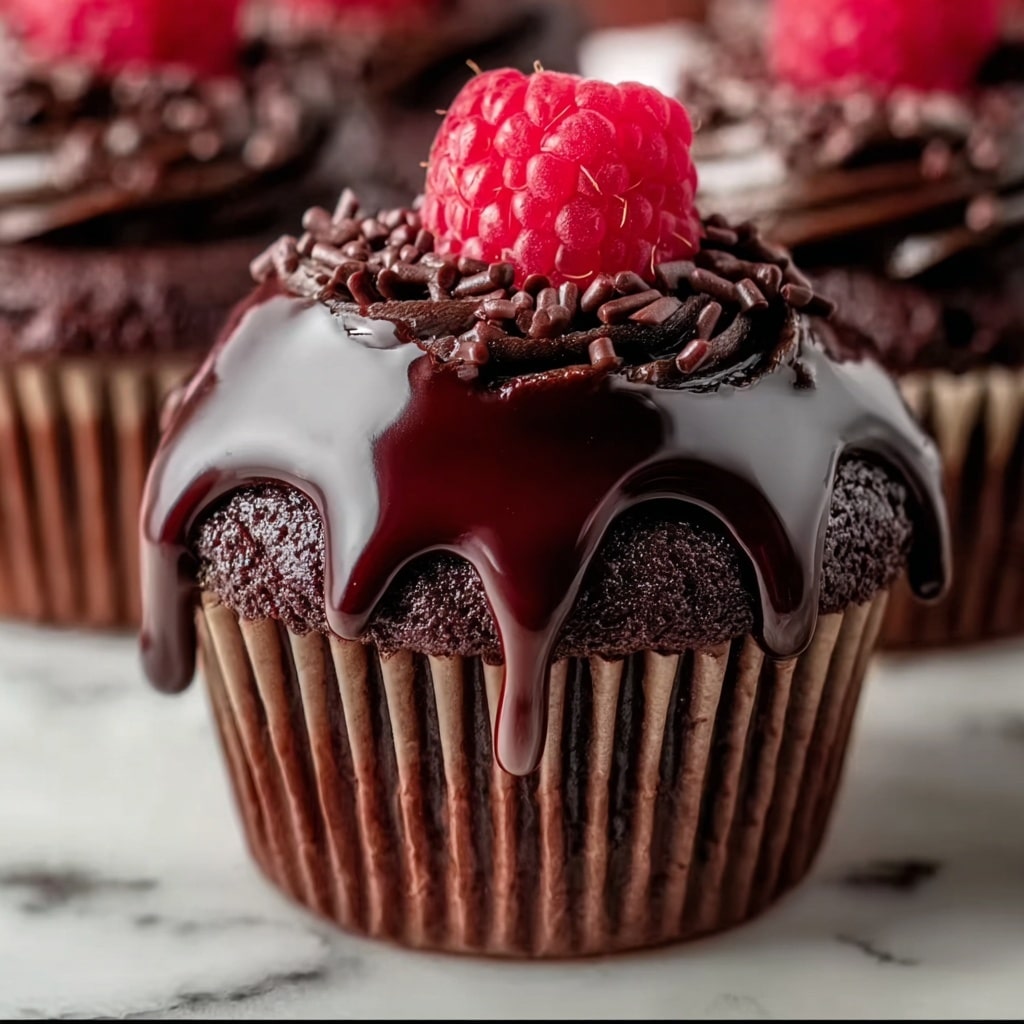 Irresistible Raspberry Chocolate Cupcakes Recipe