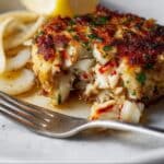 Crab Cake Scampi Recipe
