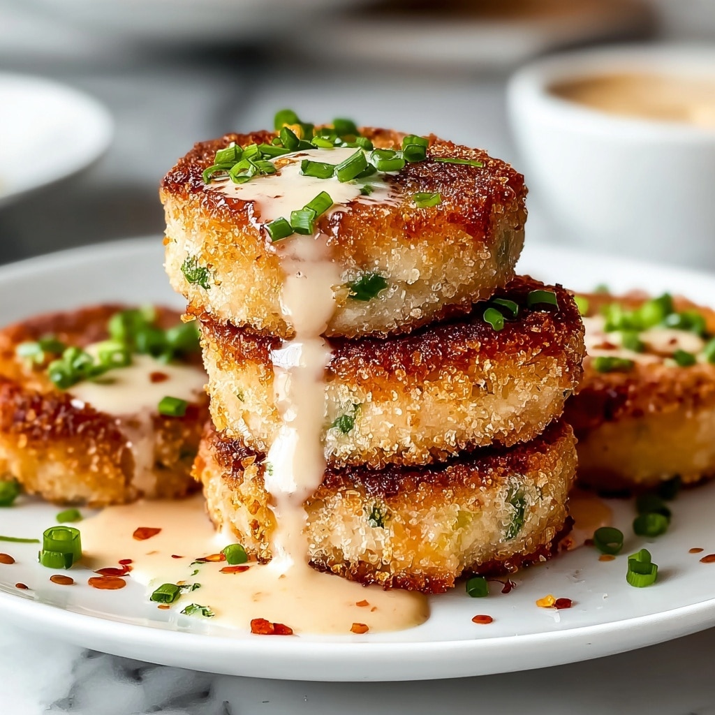 Asian-Style Tuna Cakes with Spicy Mayo Recipe