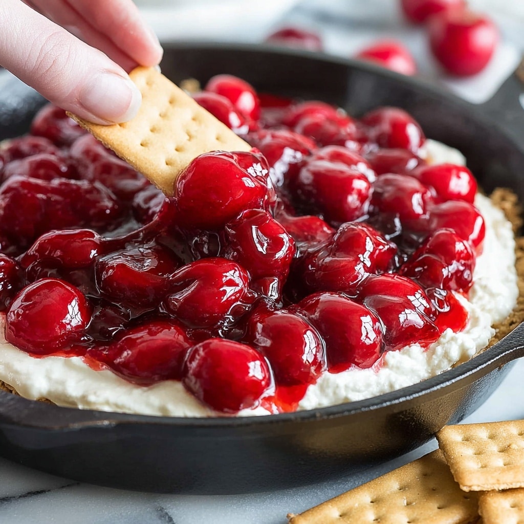 Cherry Cheesecake Dip Recipe - Recipe Image