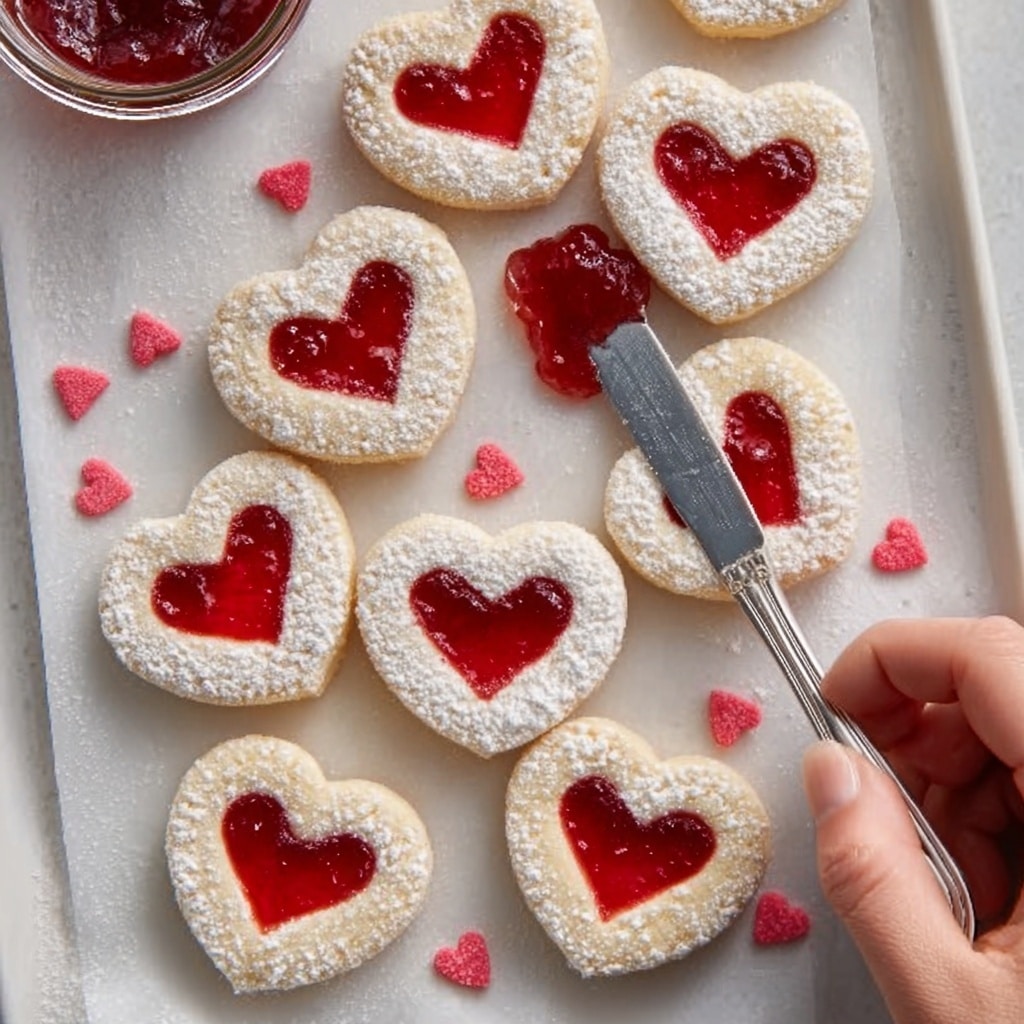 Raspberry Linzer Cookies Recipe - Recipe Image