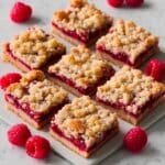 Raspberry Streusel Shortbread Bars Recipe