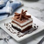 Chocolate Delight Pots de Crème with Pecans and Cream Cheese Layer Recipe