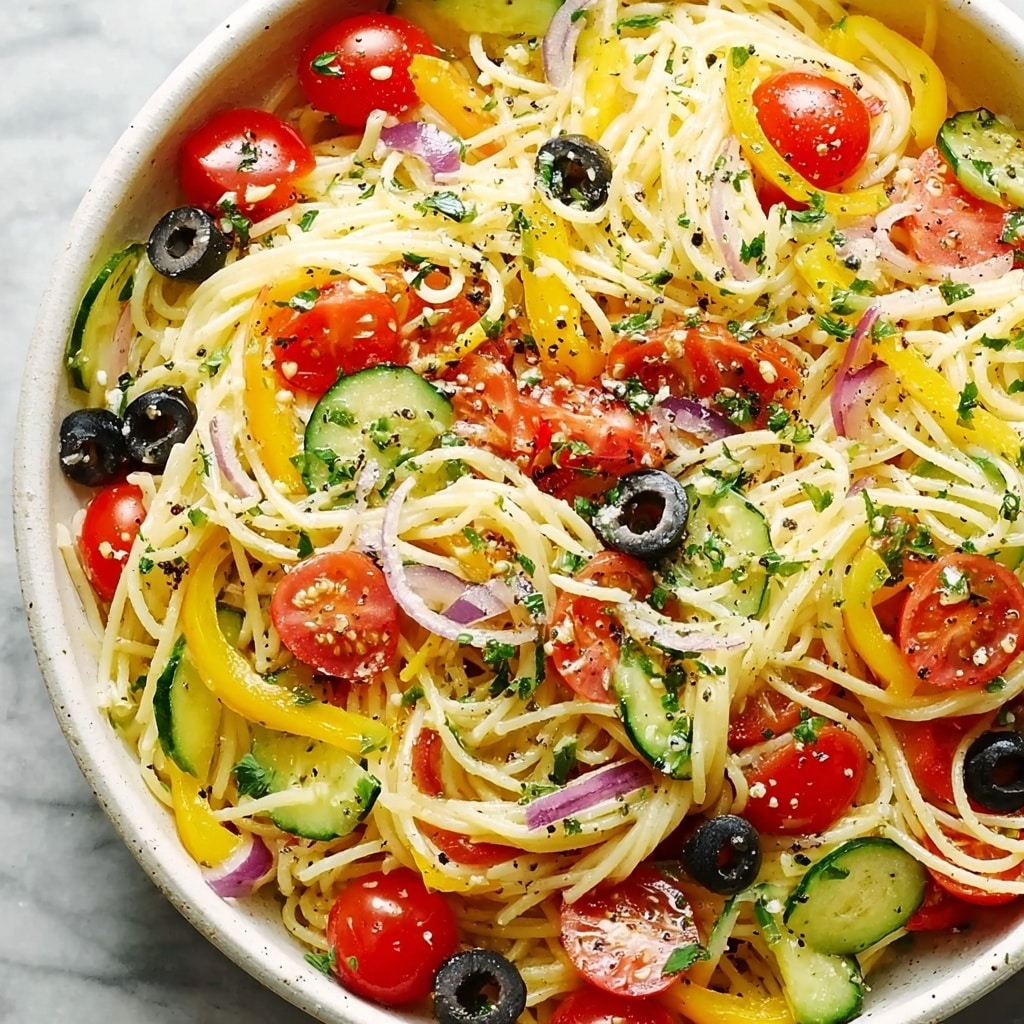 California Spaghetti Salad Recipe