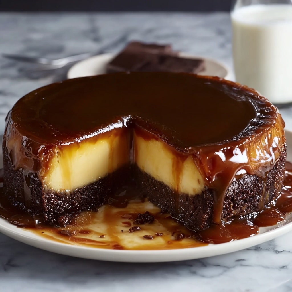 The Sweetest Twist: Magic Melt Chocoflan Recipe
