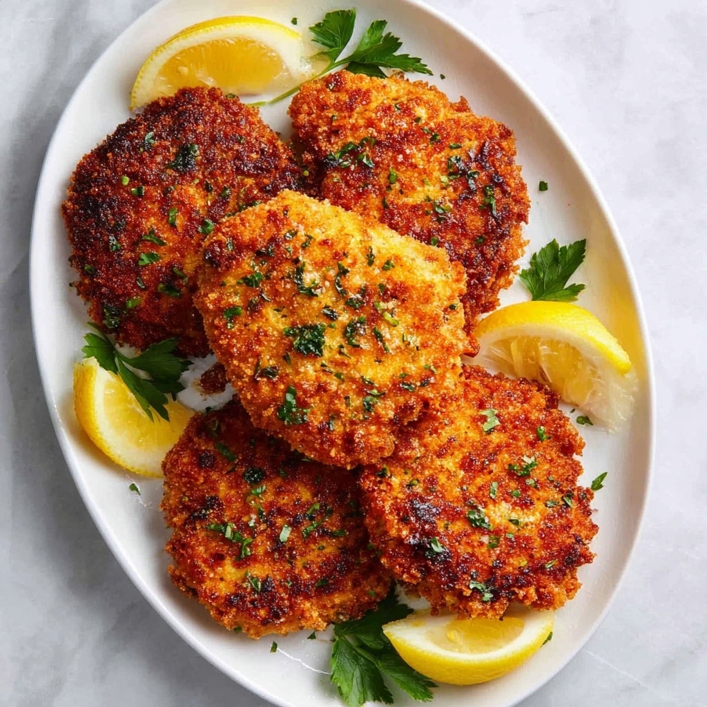 Panko Parmesan Chicken Cutlets Recipe - Recipe Image