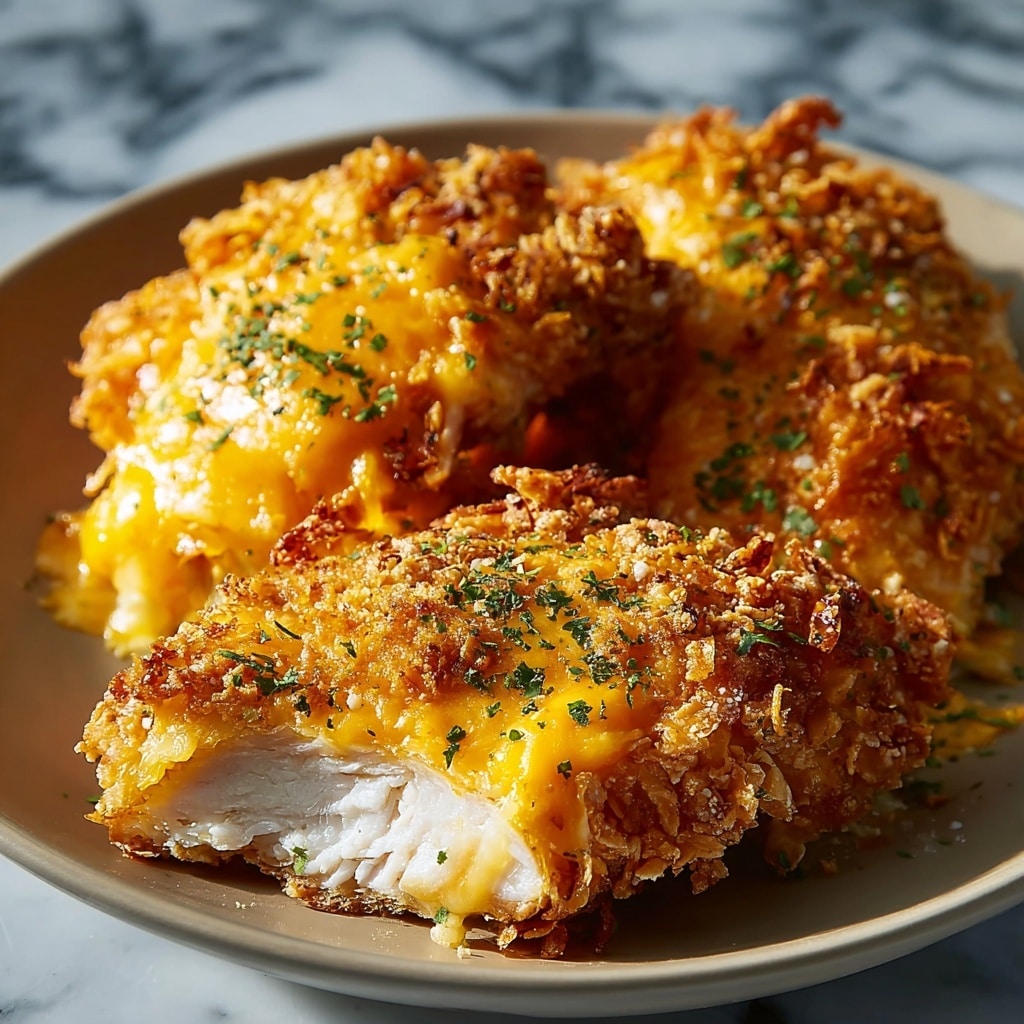 Crispy Cheddar Chicken Recipe 6 Crispy Cheddar Chicken Recipe - Recipe Image